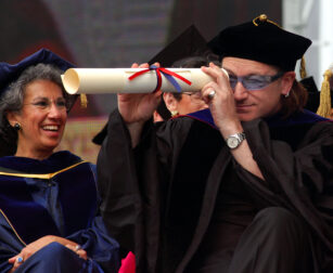 Bono Delivers Commencement Address at University Of Pennsylvania