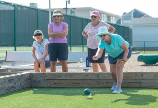 Women's Bocce League in Stone Harbor