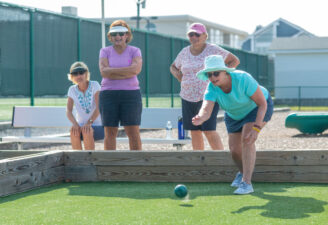 Women's Bocce League in Stone Harbor