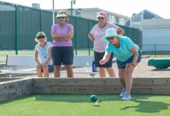 Women's Bocce League in Stone Harbor