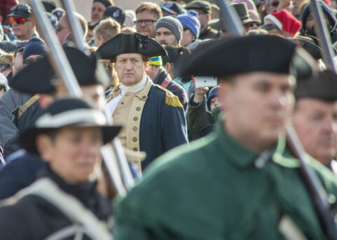 Dress Rehearsal for Washington Crossing the Delaware
