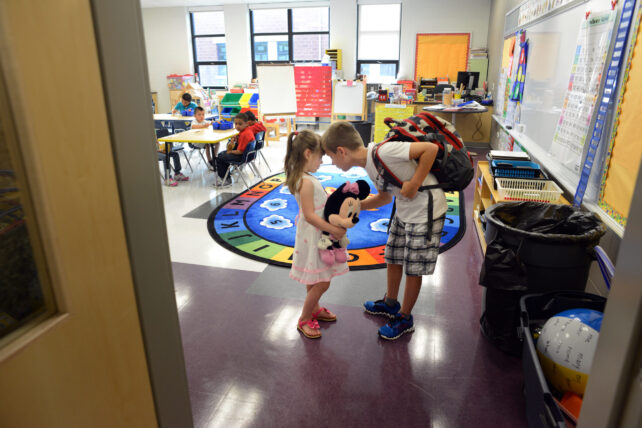 First Day of School at McDonald Elementary