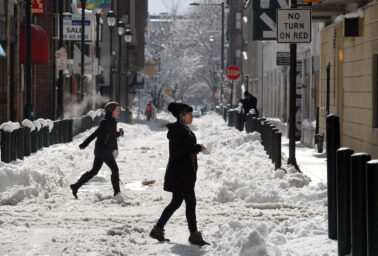 Another Major Winter Snowstorm Strikes U.S. East Coast