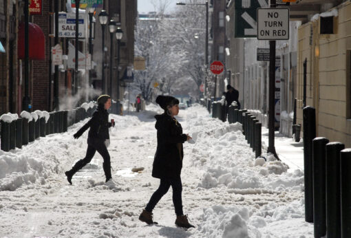 Another Major Winter Snowstorm Strikes U.S. East Coast