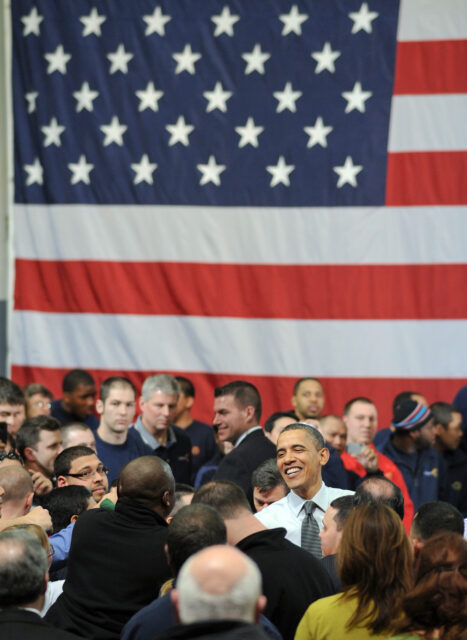 President Obama Holds Energy Town Hall In Pennsylvania