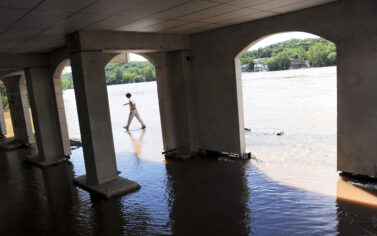 New Jersey Experiences Major Flooding From Tropical Storm Irene