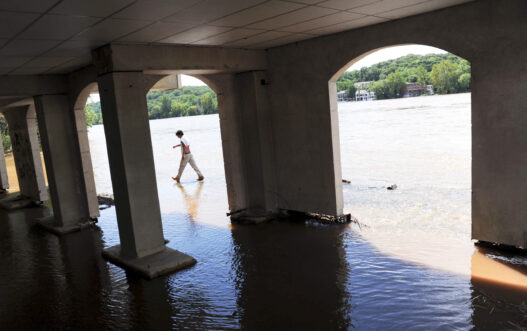 New Jersey Experiences Major Flooding From Tropical Storm Irene