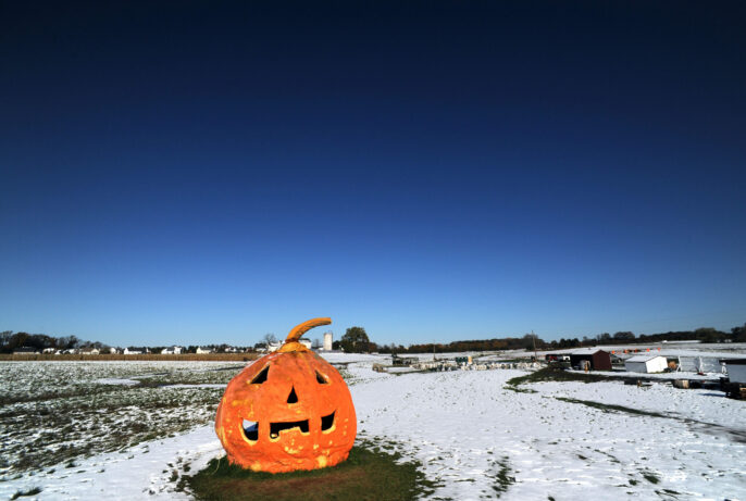 October Snowstorm Hits The Northeast