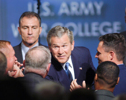 President Bush Addresses The Nation On The War In Iraq