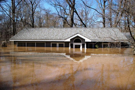 Flooding Along The Delaware River Forces Thousands From Their Homes