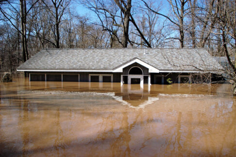 Flooding Along The Delaware River Forces Thousands From Their Homes