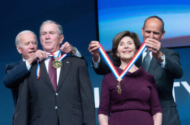 George And Laura Bush Honored With Constitution Center's 2018 Liberty Medal