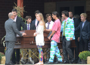 funeral mass for the Jenna Burleigh, the 22-year-old Temple University student who was killed a week ago