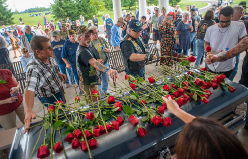 Army Sgt. Matthew Francis Kelly, 70, of Philadelphia is buried with military honors and a welcome home parade