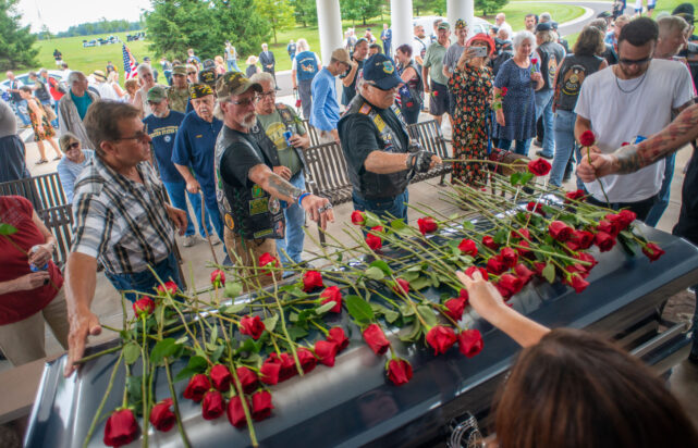 Army Sgt. Matthew Francis Kelly, 70, of Philadelphia is buried with military honors and a welcome home parade