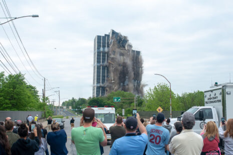Bethlehem Steel's Landmark Martin Tower Is Imploded