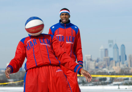 Harlem Globetrotters "Remember the Spectrum" Rooftop Game