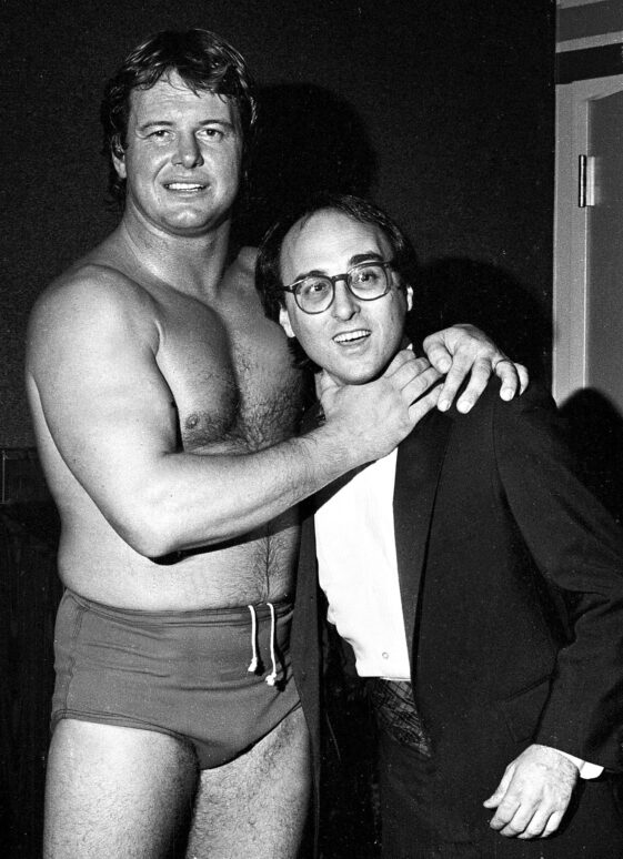 "Rowdy" Roddy Piper and Radio Personality Michael Tearson