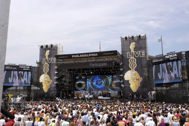 Live 8 Philadelphia - Show