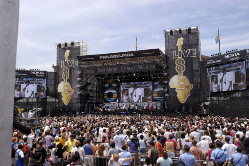 Live 8 Philadelphia - Show