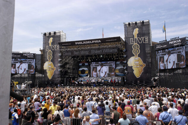 Live 8 Philadelphia - Show